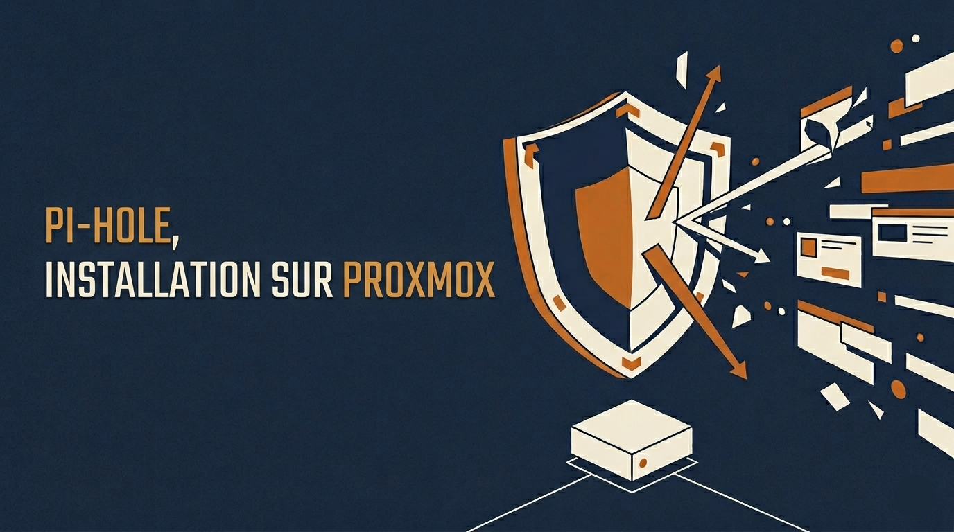 Dashboard Pi-hole affichant les requêtes DNS bloquées sur un réseau domestique
