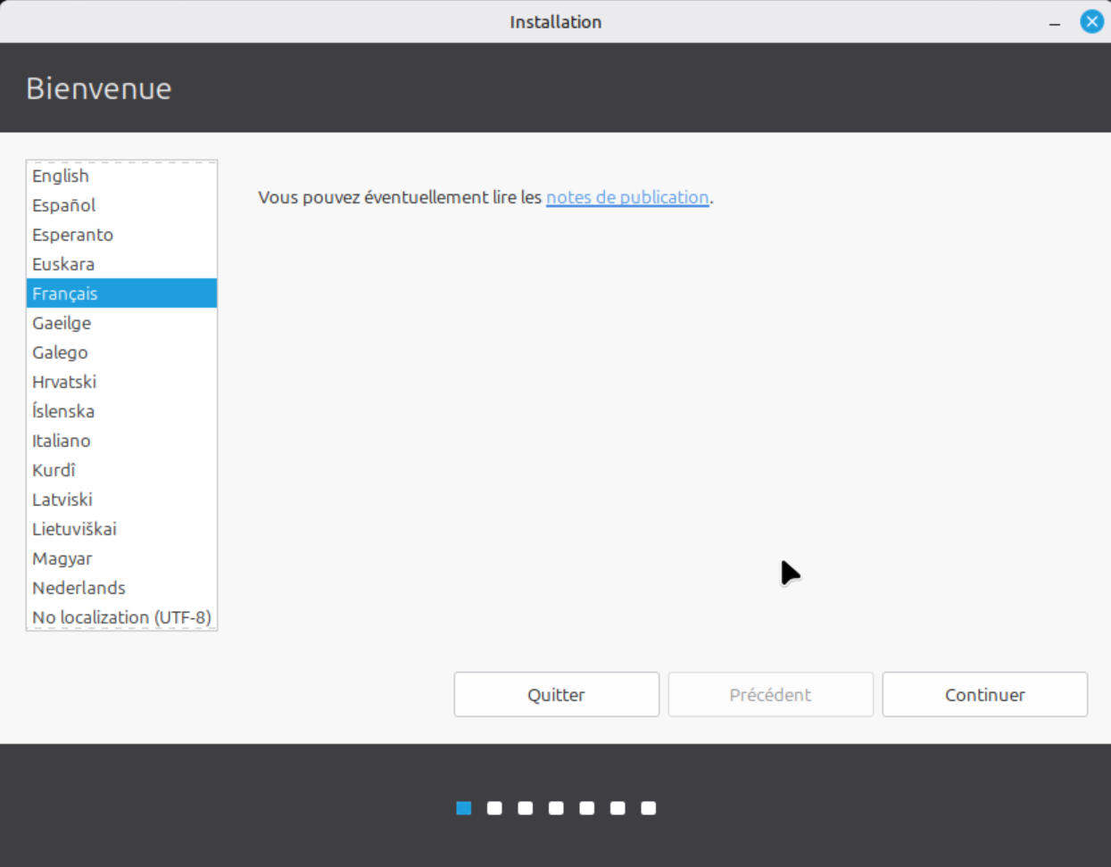 disposition du clavier : French, French (AZERTY)